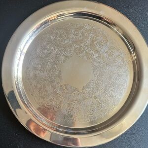 Elegant Silver Plated tray